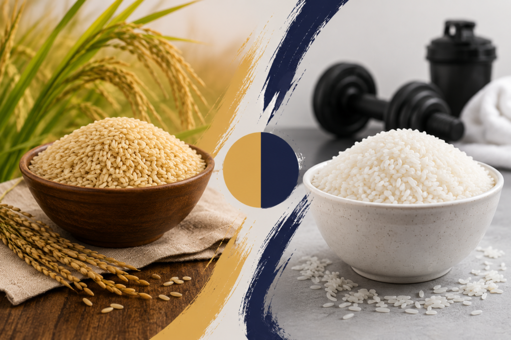 Low GI Rice vs White Rice for Muscle Building!