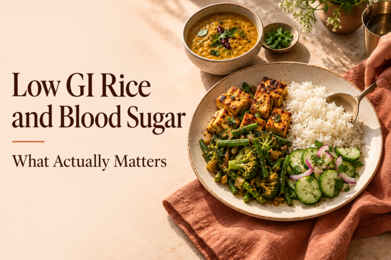 Low GI Rice and Blood Sugar: What Actually Matters