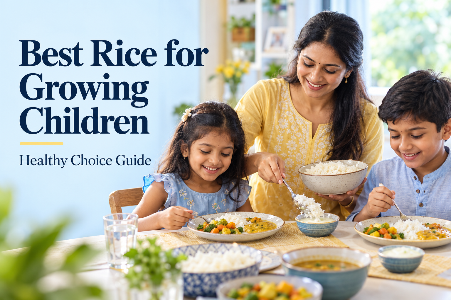 Best Rice for Kids: Healthy Rice for Growing Children